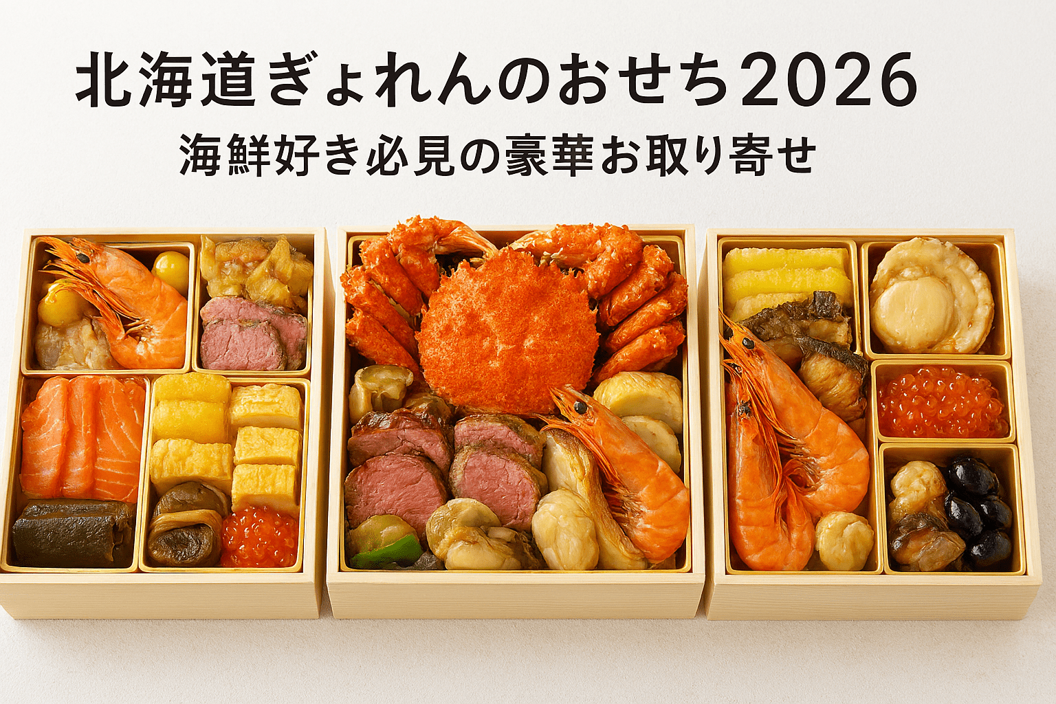 北海道ぎょれんのおせち2026｜海鮮好き必見の豪華お取り寄せ