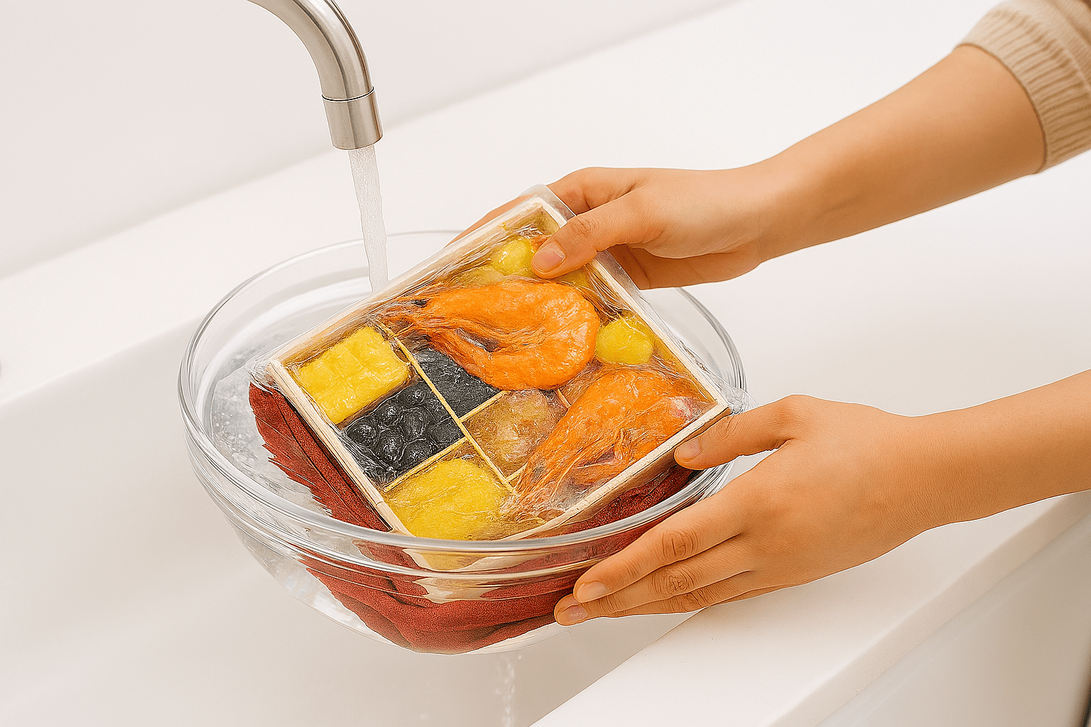 冷凍おせち 解凍方法